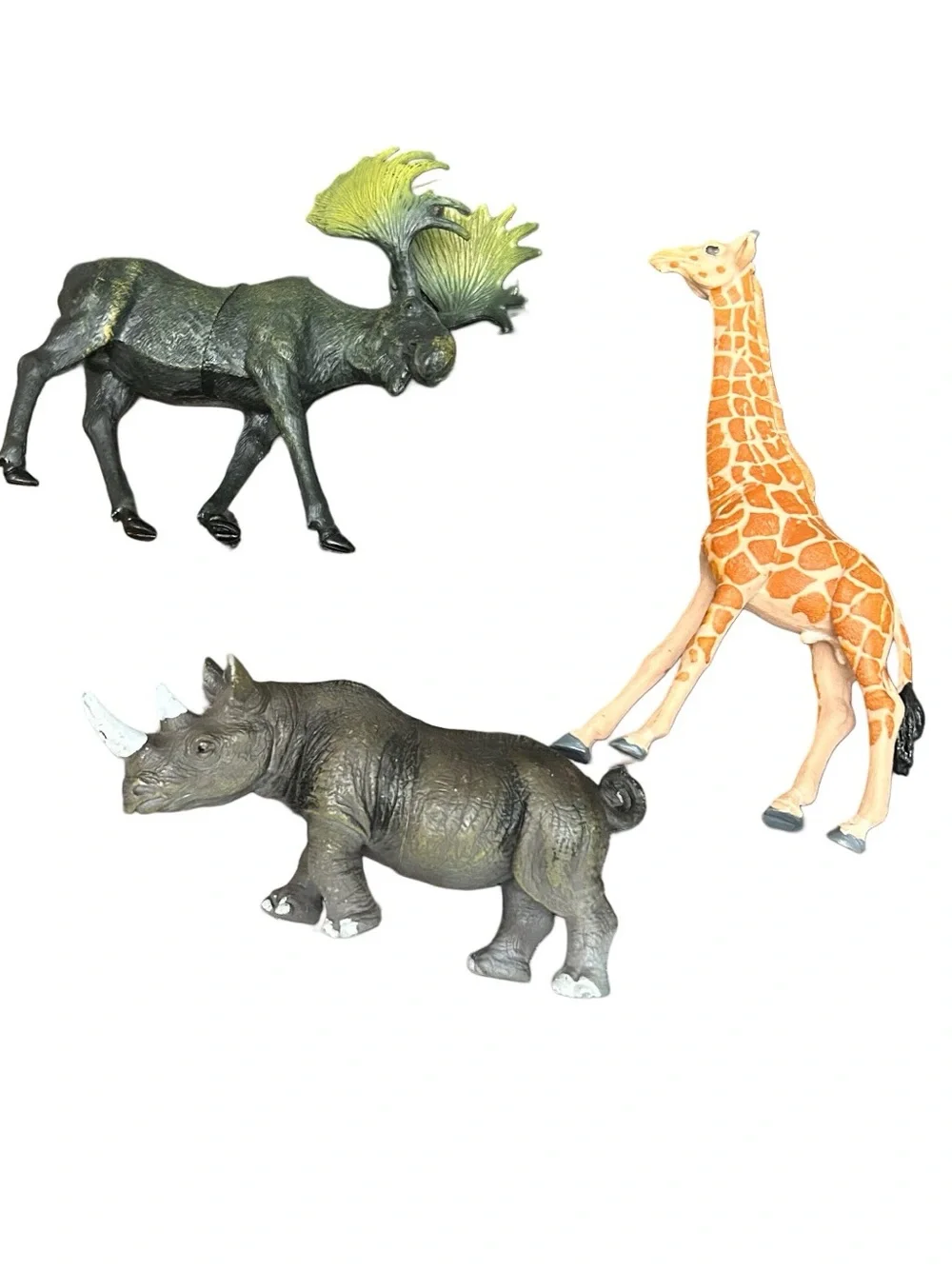15 Pcs Tiny Jungle Animal Figures Toy, Realistic Mini Jungle Zoo Animal Gorilla